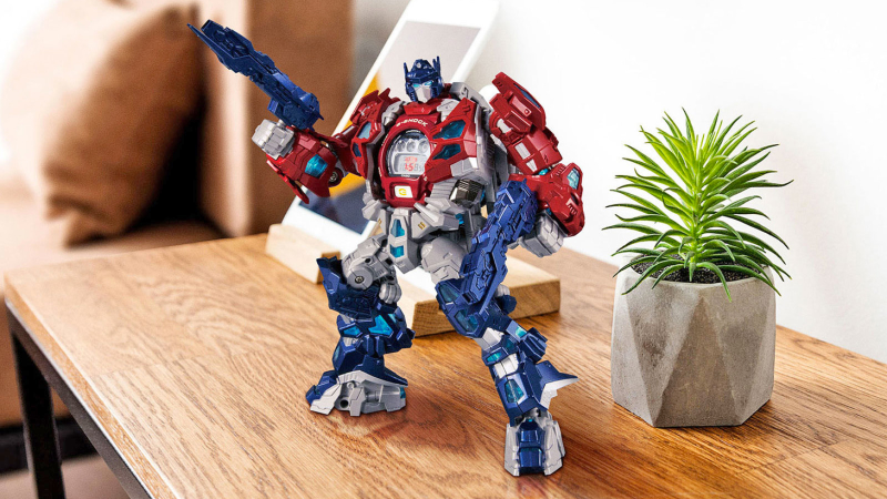 Illustration for article titled Optimus Prime Replaces the Matrix of Leadership With a Watch, and More of the Wildest Toys of the Week